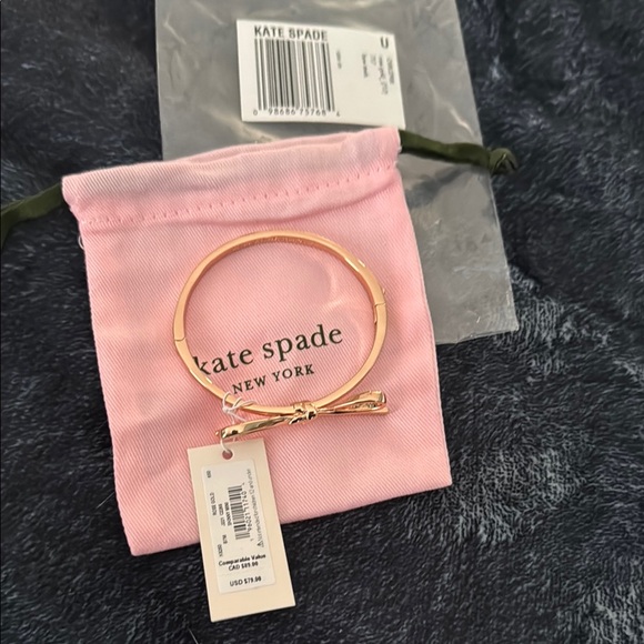 Kate Spade Rose Gold Bow Jewelry Set - Picture 5 of 16